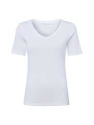 Brookshire Koszulka Kobiety Bawełna biały, S. Białe t-shirty damskie brookshire, s, bez wzorów, z bawełny, bez kołnierzyka. Za 59.95 zł.