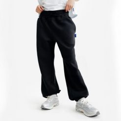 Second Life - Spodnie damskie Elementals - Stan Doskonały. Czarne spodnie materiałowe damskie Decathlon, bez wzorów, z bawełny, z podwyższonym stanem. Za 126.99 zł.
