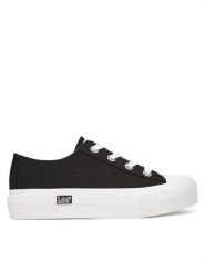 Lee Trampki Isla C Women Low 50251001 25Y Czarny. Czarne trampki i tenisówki damskie Lee, bez wzorów, z materiału. Za 119.99 zł.