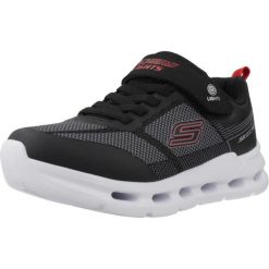 Buty SKECHERS GLIDE STEP LIGHT Czarny. Czarne buty trekkingowe męskie Skechers. Za 235.03 zł.
