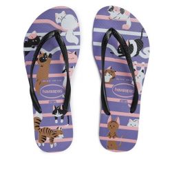 Japonki Havaianas. Klapki damskie Havaianas, bez wzorów, bez obcasa. Za 59.99 zł.