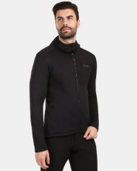 Męska bluza polarowa Kilpi SEVELEN-M. Czarne bluzy bez kaptura męskie Kilpi, m, z materiału. Za 473.69 zł.