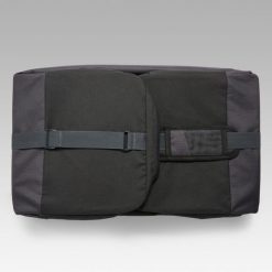 Torba sportowa Kipsta Hardcase 75 L. Czarne torby podróżne damskie KIPSTA, bez wzorów, z materiału, duże. Za 149.99 zł.