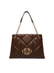 LOVE MOSCHINO Torebka JC4040PP1PLC0300 Brązowy. Brązowe torebki klasyczne damskie Love Moschino, bez wzorów, ze skóry, bez dodatków. Za 1,099.00 zł.