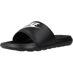 Klapki damskie Nike Victori One Slide. Czarne klapki damskie Nike, bez wzorów, z materiału, bez obcasa. Za 252.00 zł.