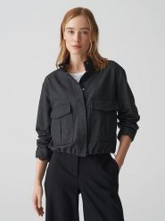 OPUS Kurtka przejściowa w kolorze czarnym rozmiar: 36. Czarne kurtki damskie Opus, bez wzorów, bez kaptura. Za 173.99 zł.