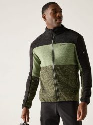 Regatta Kurtka polarowa "Elram" w kolorze khaki rozmiar: 4XL. Brązowe kurtki męskie Regatta, xl, bez wzorów, z polaru, bez kaptura. Za 136.78 zł.