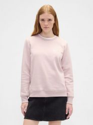 GAP Bluza w kolorze jasnoróżowym rozmiar: XL. Różowe bluzy bez kaptura damskie GAP, xl. Za 104.89 zł.