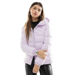 Kurtka puchowa lifestyle damska SIROKO Pop-W. Czerwone kurtki damskie SIROKO, m, bez wzorów, z materiału, bez kaptura. W wyprzedaży za 148.00 zł.