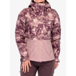 Kurtka przeciwdeszczowa damska Columbia Hikebound Printed Jacket. Czerwone kurtki damskie Columbia, bez kaptura. Za 413.99 zł.