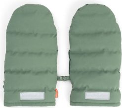 Rękawiczki do wózka Done by Deer zielone 2w1. Zielone rękawiczki dziecięce Done by deer, bez ramiączek. Za 159.00 zł.