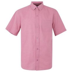 Męska Koszula Z Krótkim Rękawem Loran. Czerwone koszule męskie Regatta, m, bez wzorów, bez kołnierzyka, bez ramiączek. Za 108.99 zł.