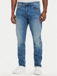 G-Star Raw Jeansy 3301 51003-B631 Niebieski Tapered Fit. Niebieskie jeansy męskie G-Star Raw. Za 469.99 zł.