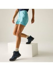 Dare 2b Szorty funkcyjne "Melodic III" w kolorze błękitnym rozmiar: 40. Niebieskie spodenki sportowe damskie Dare 2b, z poliamidu, outdoorowe. Za 113.63 zł.