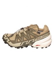 SALOMON Buty "Speedcross 6 GTX" w kolorze beżowo-oliwkowym do biegania rozmiar: 42. Brązowe obuwie do biegania damskie Salomon. Za 584.95 zł.