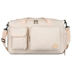 Torba weekendowa Peterson PTN 23032 beżowa. Brązowe torby sportowe damskie Peterson. Za 79.00 zł.