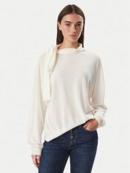 Liu Jo Sweter WF6445 MA16R Kremowy Regular Fit. Białe swetry klasyczne damskie Liu Jo, xl, z syntetyku, bez kołnierzyka. Za 519.99 zł.