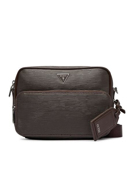 Guess Saszetka HMMIPW P6222 Brązowy. Brązowe saszetki męskie Guess, ze skóry. Za 414.99 zł.