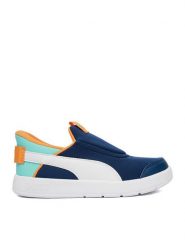 Puma Sneakersy CEO-Courtflex V3 Sliptech 39973411 Granatowy. Niebieskie buty sportowe chłopięce Puma, bez wzorów, z materiału, bez zapięcia. Za 169.99 zł.
