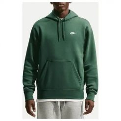 Bluza sportowa męska Nike FN3859323FIRFIRWHI. Zielone bluzy sportowe męskie Nike, bez wzorów, z materiału, biznesowe, bez kołnierzyka, bez ramiączek. Za 312.20 zł.