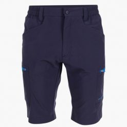 Szorty turystyka męskie Swedemount Glittertind Shorts oddychające. Niebieskie szorty męskie SWEDEMOUNT, z tkaniny, bez kołnierzyka. Za 224.99 zł.