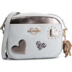 Torebka LOVE MOSCHINO - JC4060PP17LF0001 Grigio. Szare listonoszki damskie Love Moschino, bez wzorów, ze skóry ekologicznej, bez dodatków. W wyprzedaży za 429.00 zł.