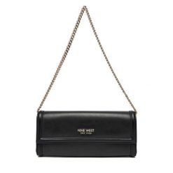 Torebka Nine West. Czarne torebki klasyczne damskie Nine West, bez wzorów, bez dodatków. Za 219.99 zł.