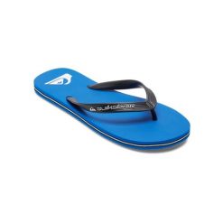 Klapki dla Mężczyzn MOLOKAI CORE. Niebieskie klapki i japonki męskie Quiksilver, z gumy. Za 89.99 zł.