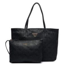 Torebka Guess. Czarne torebki klasyczne damskie Guess, z aplikacjami, bez dodatków. Za 674.99 zł.