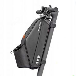 Sakwa, torba na hulajnogę rower z miejscem na bidon Rockbros B83. Czarne torebki klasyczne damskie ROCKBROS, bez wzorów, z materiału, bez dodatków. Za 89.00 zł.