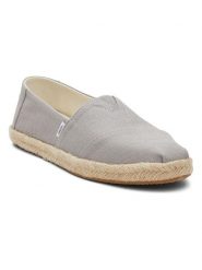 TOMS Espadryle w kolorze szarym rozmiar: 40. Szare espadryle damskie Toms, bez wzorów, bez obcasa. Za 207.95 zł.