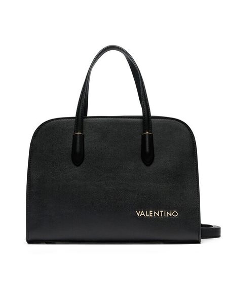 Valentino Torebka Jasmin VBS8NS04 Czarny. Czarne torebki klasyczne damskie Valentino, bez wzorów, ze skóry, bez dodatków. Za 359.99 zł.