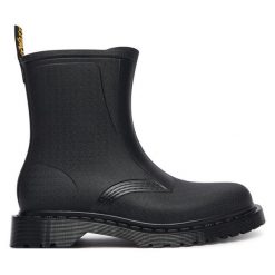 Kalosze Dr. Martens. Czarne kalosze damskie Dr. Martens, bez wzorów. Za 679.99 zł.