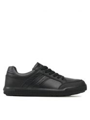 Geox Sneakersy J Arzach B. D J844AD 05443 C9999 S Czarny. Czarne buty sportowe chłopięce Geox, ze skóry, bez zapięcia. Za 369.99 zł.