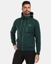 Męska bawełniana bluza z kapturem Kilpi DANILO-M. Zielone bluzy z kapturem męskie Kilpi, m, z bawełny. Za 318.77 zł.