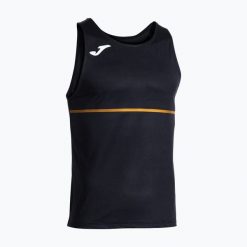 Koszulka do biegania męska Joma Record III. Czarne t-shirty sportowe męskie Joma, l, z elastanu, bez ramiączek, do biegania. Za 83.99 zł.