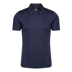 Męska Koszulka Polo Honestly Made. Czarne koszulki polo męskie Regatta, l, bez wzorów, z materiału, bez ramiączek. Za 88.99 zł.