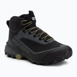 Buty trekkingowe męskie SCARPA Ribelle Cross 2 GTX. Czarne buty trekkingowe męskie Scarpa, z gore-texu, bez zapięcia, trekkingowe, gore-tex. Za 859.99 zł.
