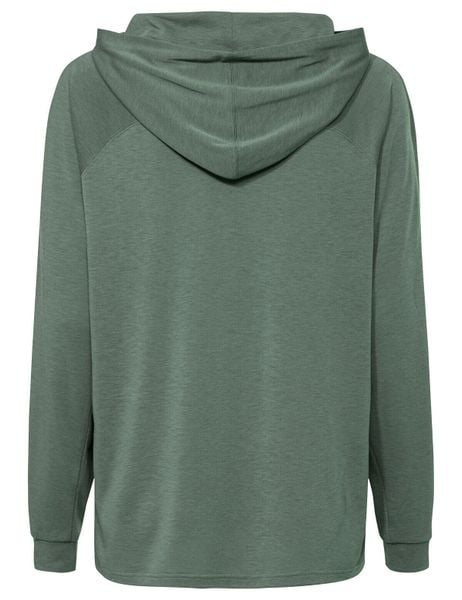 Bluza damska Mineo LS Hoody. Zielone bluzy z kapturem damskie Vaude, na jesień, z materiału. Za 339.00 zł.