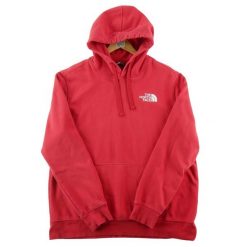 Second life - The North Face bluza męska z kapturem czerwony - Stan dobry. Czerwone bluzy z kapturem męskie The North Face, m, z materiału. Za 127.76 zł.