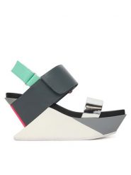 United Nude Sandały Delta Wedge Sandal 1041396716 Kolorowy. Sandały damskie United Nude, bez wzorów, ze skóry, bez obcasa, na koturnie. Za 1,229.00 zł.