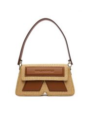 KARL LAGERFELD Torebka B2W30023 Beżowy. Brązowe torebki klasyczne damskie Karl Lagerfeld, bez wzorów, ze skóry, bez dodatków. Za 1,399.00 zł.