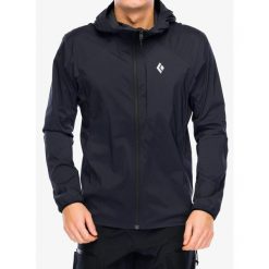 Kurtka softshell Black Diamond Alpine Start Hoody. Czarne kurtki męskie Black Diamond, m, bez wzorów, z softshellu, bez kaptura. Za 551.19 zł.