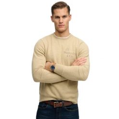 Bluza Superdry 1954 Company. Brązowe bluzy bez kaptura męskie Superdry., s, z materiału. Za 378.10 zł.