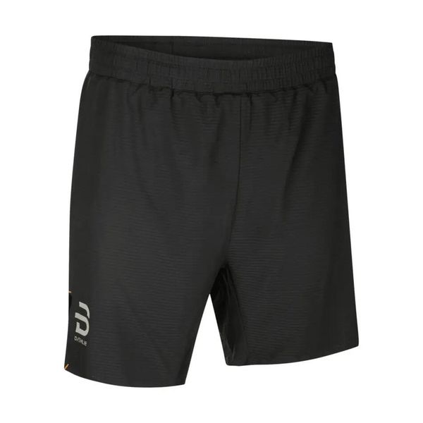 Szorty Daehlie Sportswear Run 365. Czarne szorty męskie DAEHLIE, z materiału, bez kołnierzyka. Za 332.00 zł.