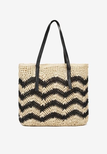 Jasnobeżowa Torebka na Rączkach w Stylu Boho i Plecionki Torpia. Brązowe torebki klasyczne damskie Renee, bez wzorów, bez dodatków. Za 149.99 zł.