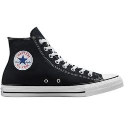 Trampki Converse Chuck Taylor All Star Hi. Czarne trampki i tenisówki męskie Converse, bez wzorów, bez zapięcia. Za 490.00 zł.