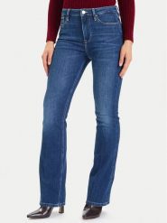 Guess Jeansy W5BA0L D4U5A Niebieski Flare Fit. Niebieskie jeansy damskie Guess. Za 429.99 zł.