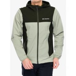 Kurtka softshell męska Columbia Heather Canyon II Hooded Jacket. Zielone kurtki męskie Columbia, m, bez wzorów, z softshellu, bez kaptura. Za 356.99 zł.
