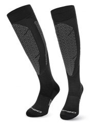 Spaio Skarpety funkcyjne "Coolmax Adrenaline" w kolorze czarno-szarym rozmiar: 38-40. Czarne skarpetki męskie Spaio, bez wzorów, z materiału. Za 73.99 zł.